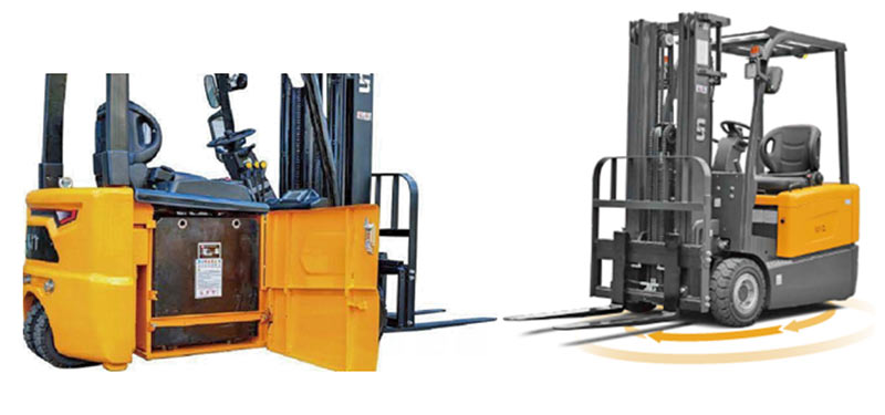 3-х опорные вилочные погрузчики UN Серия V 1.6-2.0T 3-х опорные вилочные погрузчики UN Серия V 1.6-2.0T