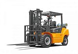 Газ-бензиновые вилочные погрузчики UN Серия N 4.0T-Mini5.0T